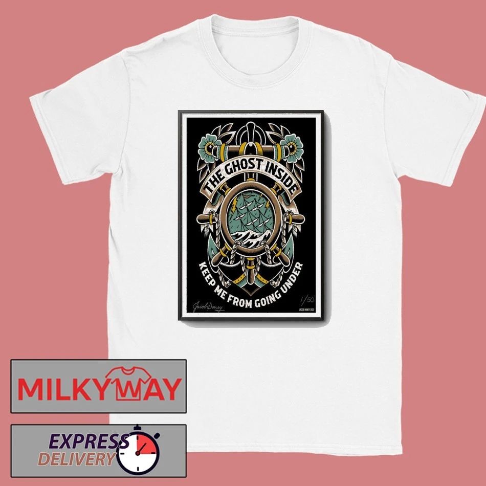 The Ghost Inside Fall Tour 2026 Poster shirt