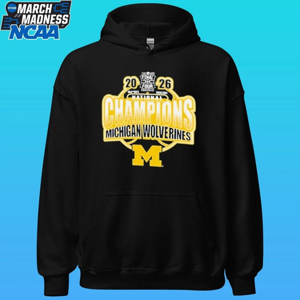 Michigan Wolverines Youth 2026 Men’s Basketball National Champions Shirt
