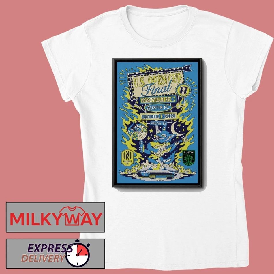 US Open Cup Championship Oct 2025 Poster shirt