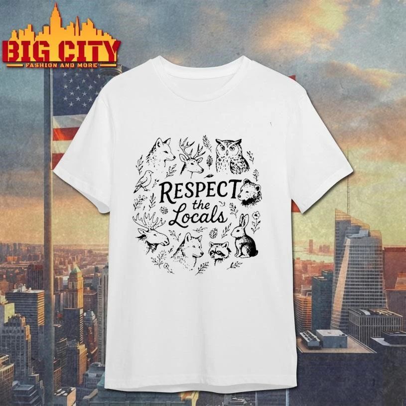 Respect The Locals National Park Graphic Shirt