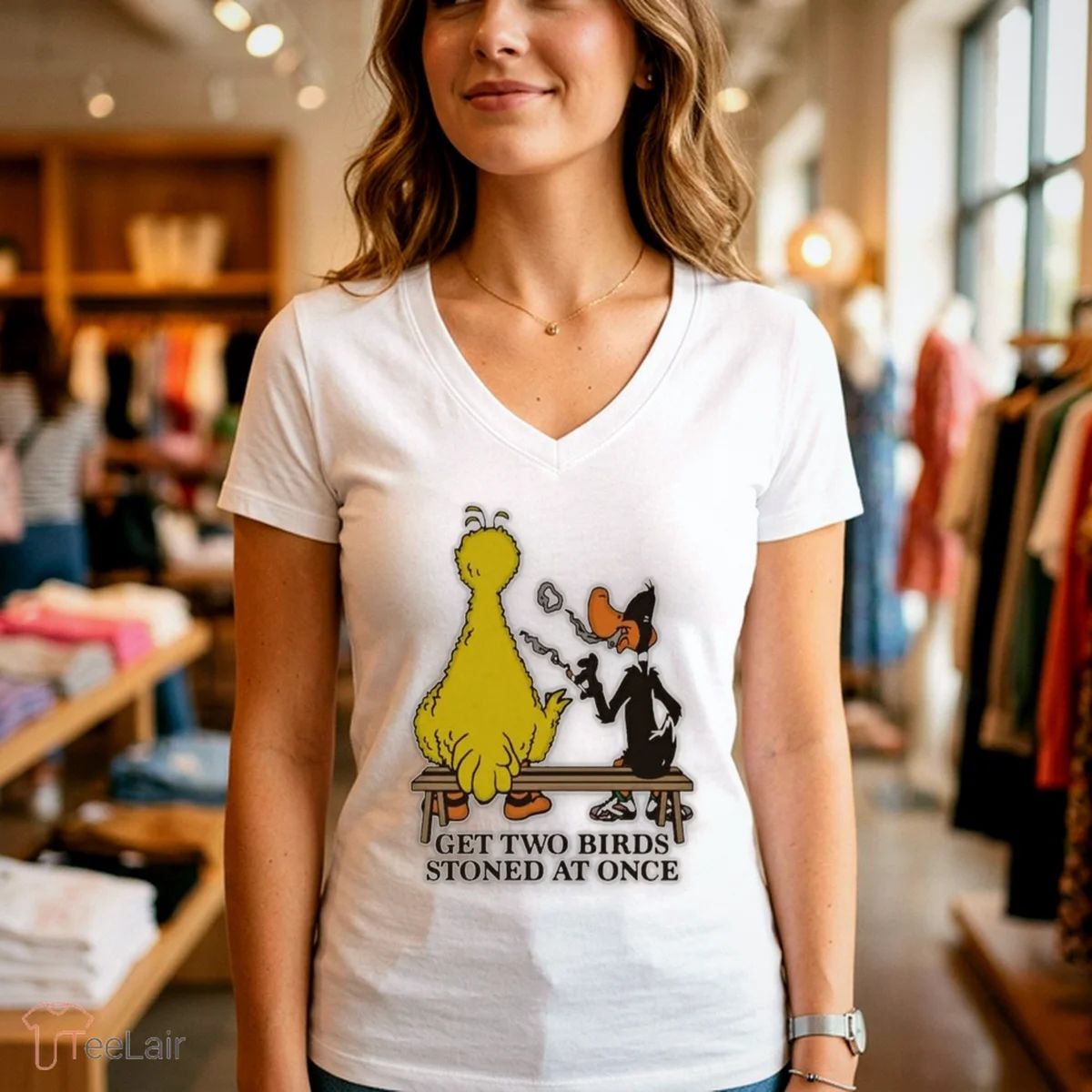 Get Two Birds Stoned At Once Shirt