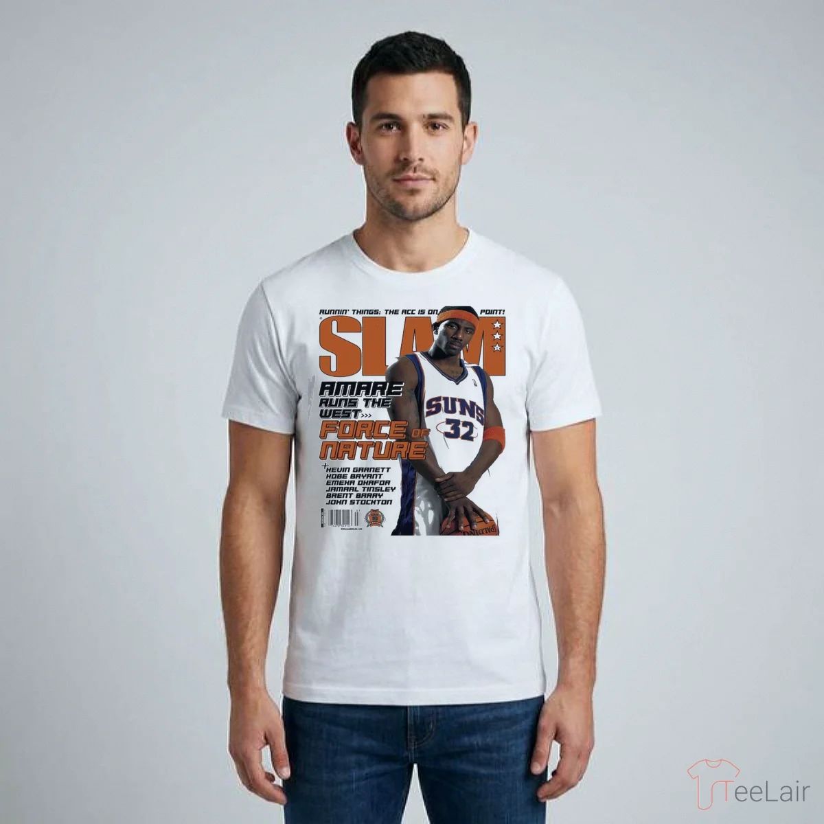 Slam Magazine Amare Runs The West Force Of Nature 2026 Shirt