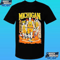 Michigan Wolverines X Sana Detroit Skelly Shirt