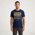St. Louis Retro Hockey Sticks Heather Royal T-Shirt