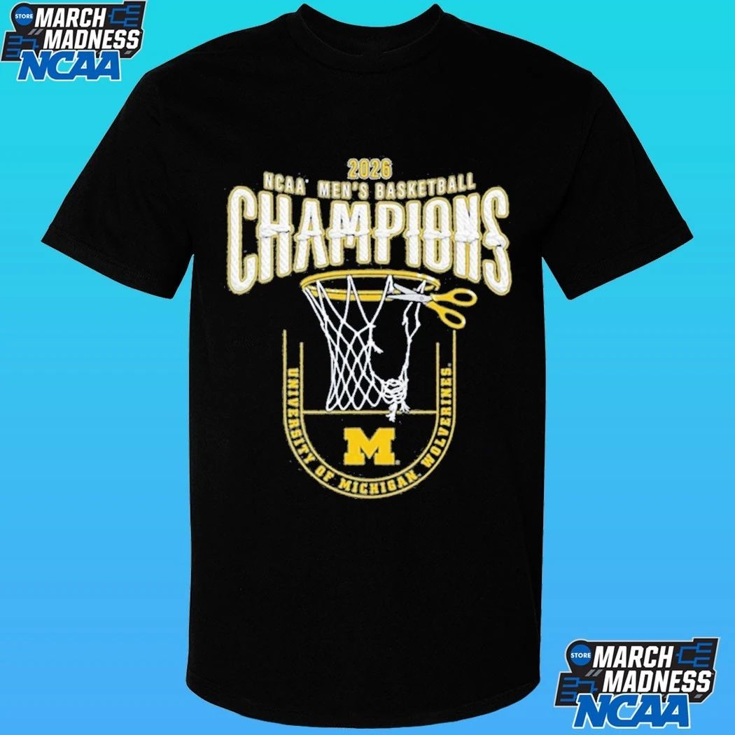 Michigan Wolverines 2026 NCAA Men’s Champions Basketball National Champions Shirt