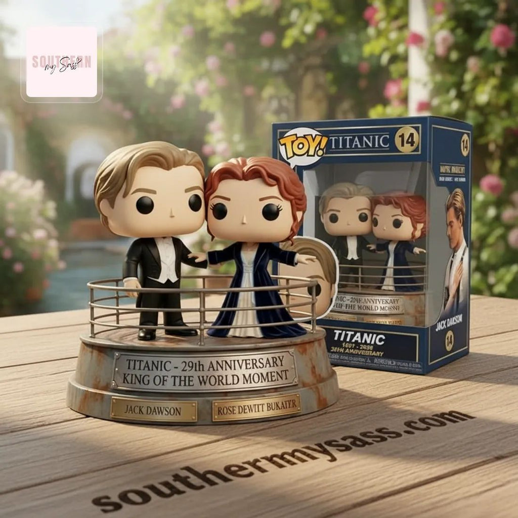 Titanic 29th Anniversary Jack & Rose King of the World Moment Pop Figure Doll
