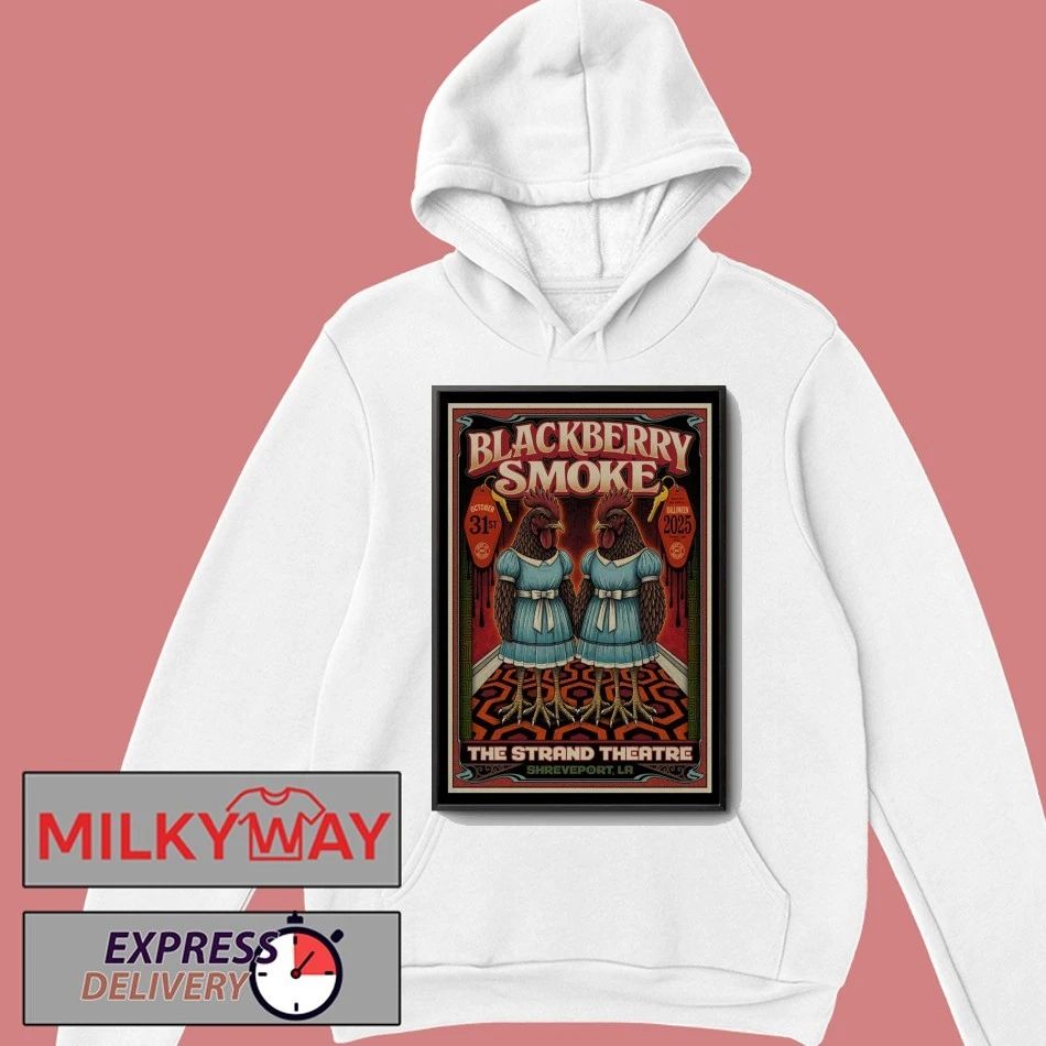 October 31 2025 Blackberry Smoke Shreveport, LA Poster shirt
