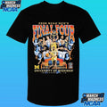 Michigan Wolverines Men’s Basketball Campus Ink 2026 Final Four Team Shirt