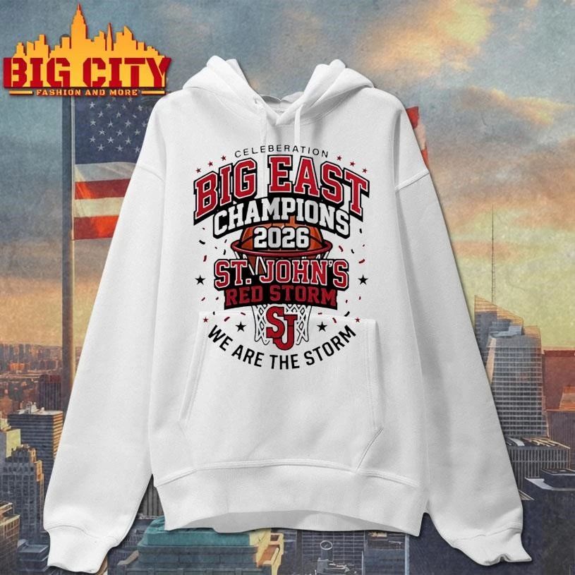 St. John’s Red Storm Big East Champions 2026 we are the storm Shirt