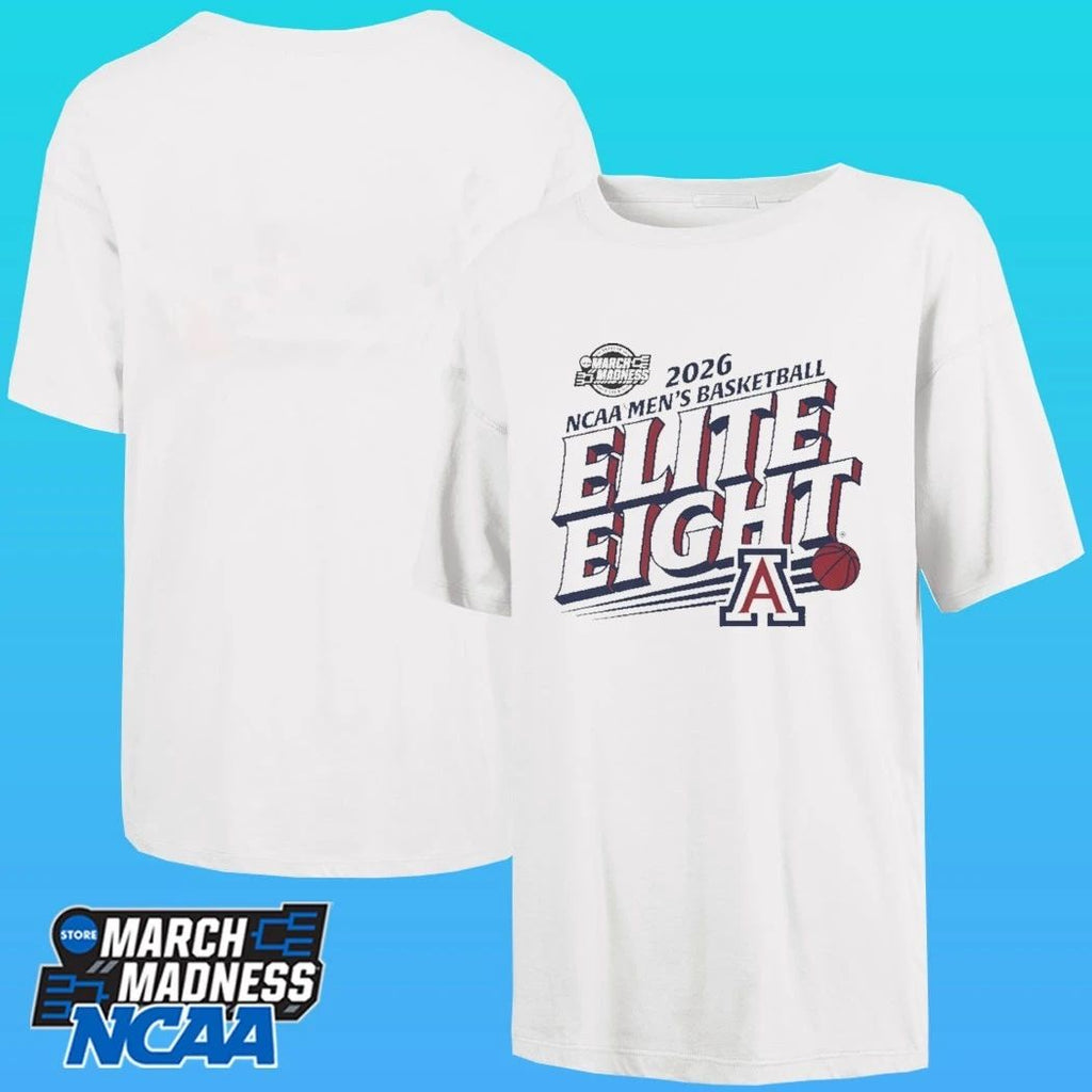 Arizona Wildcats 2026 Ncaa Men’s Basketball Elite Eight March Madness Shirt