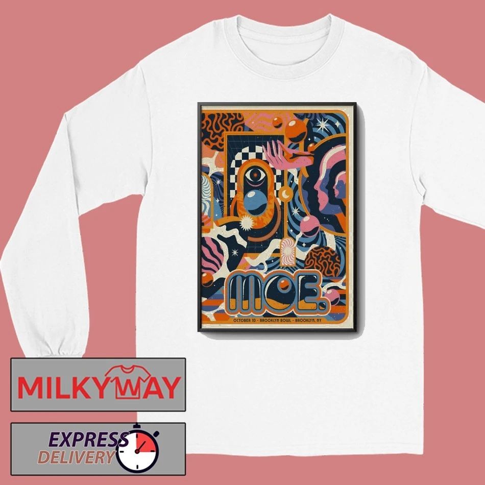 Moe. Brooklyn Tour On Oct 10 2025 Poster shirt