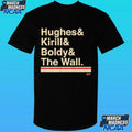 Minnesota Hockey Ampersand Hughes & Kirill & Boldy & The Wall Shirt