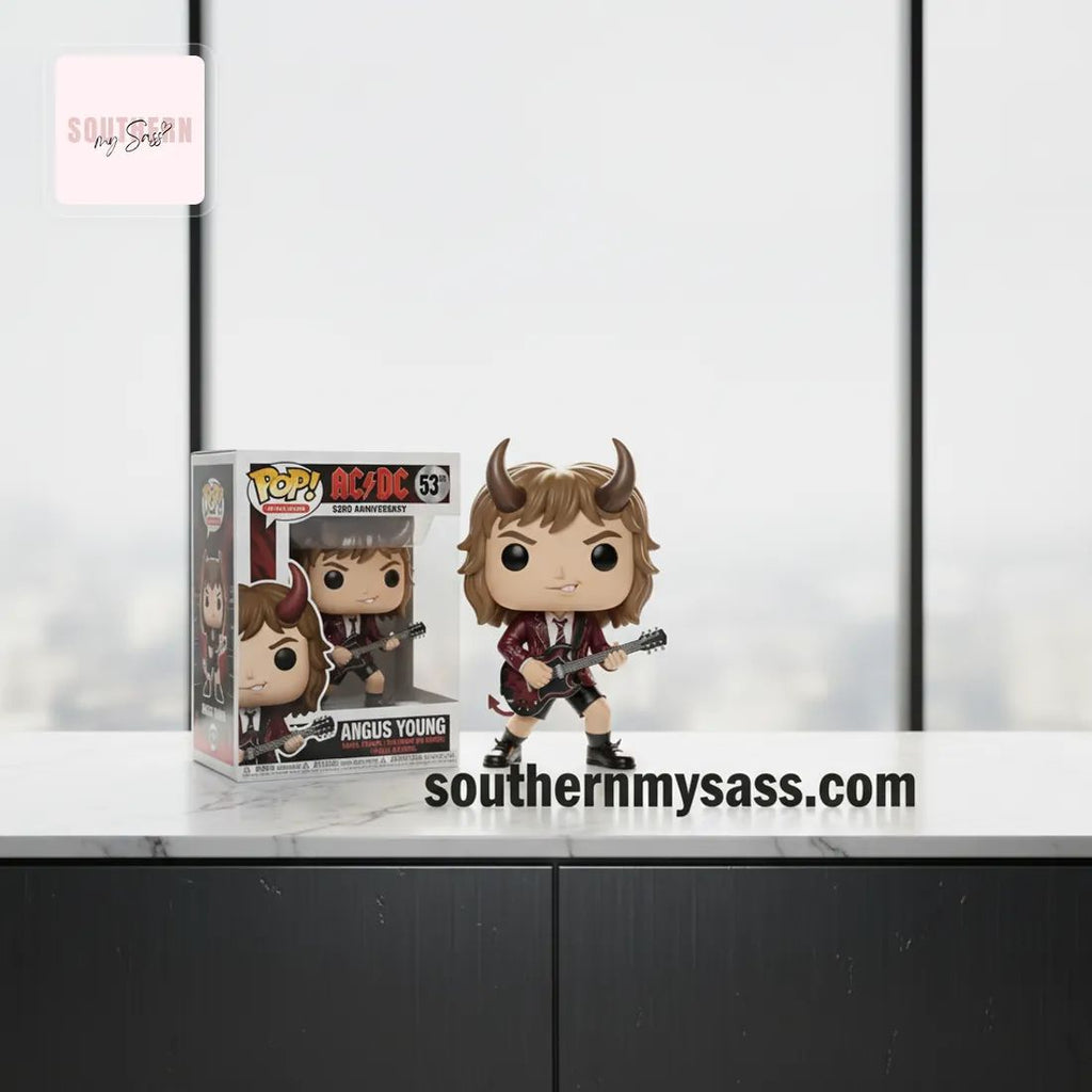 AC/DC Angus Young 53rd Anniversary Pop Figure Doll