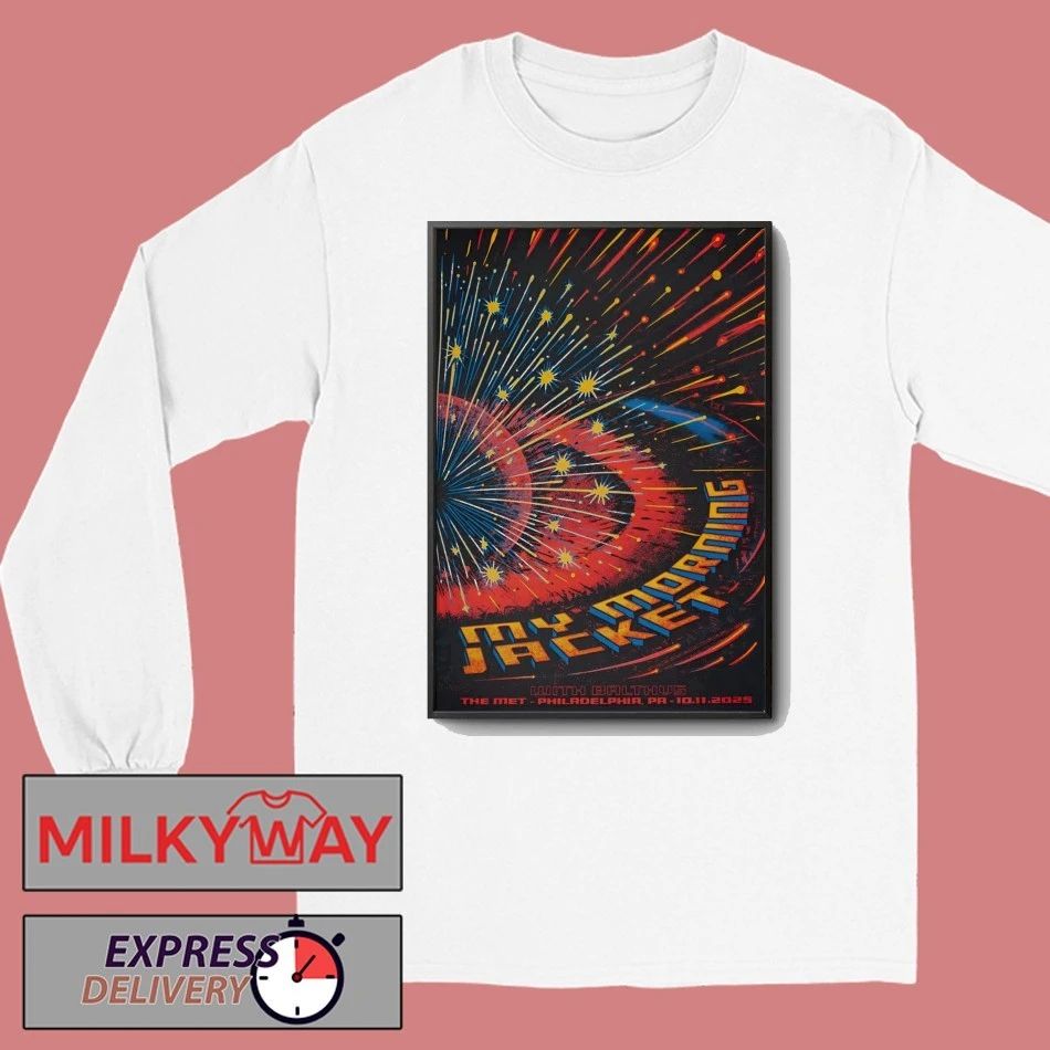 My Morning Jacket Oct 11 2025 The Met in Philadelphia, PA Poster shirt