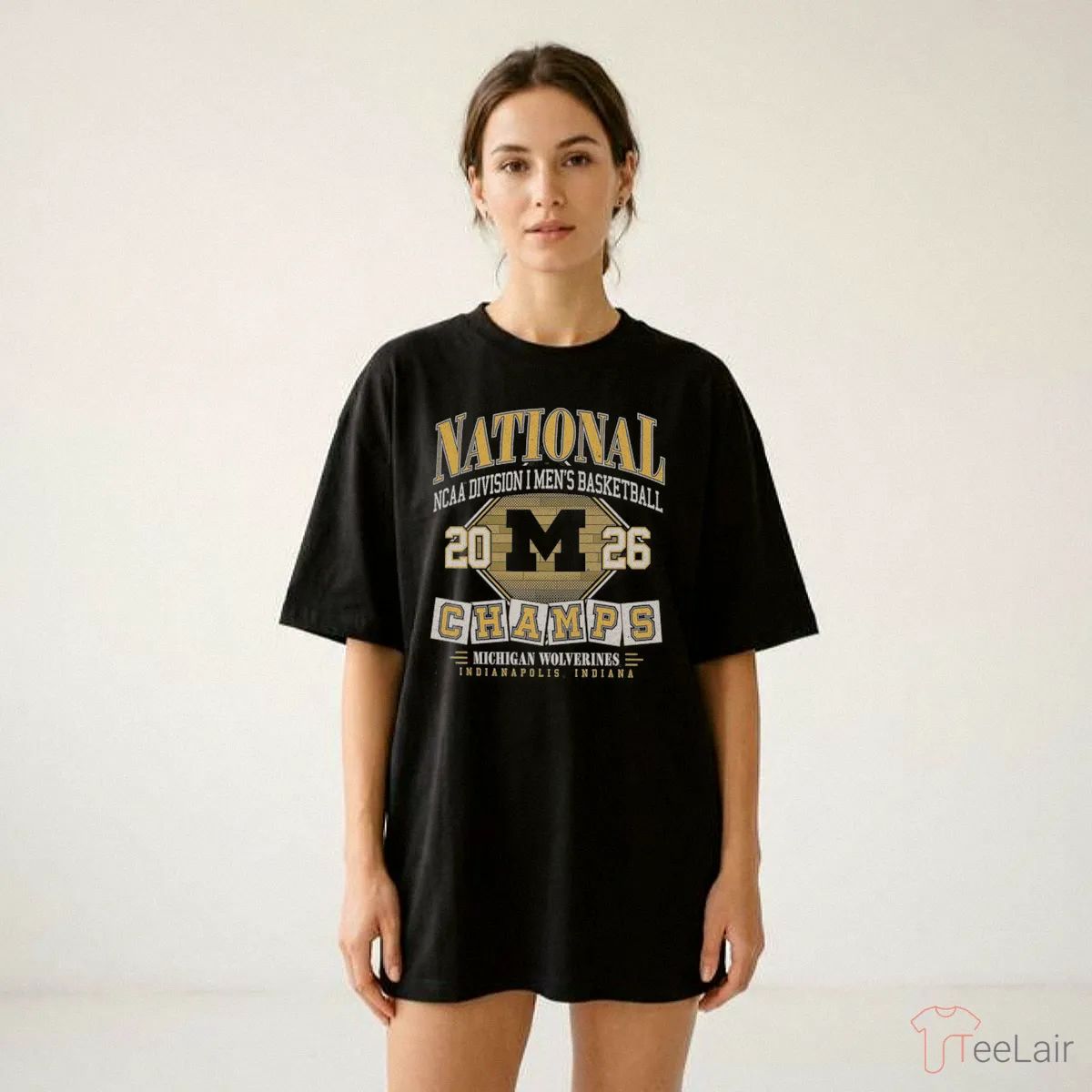 MICHIGAN WOLVERINES NCAA NATIONAL CHAMPIONS ’47 SCRUM T-Shirt