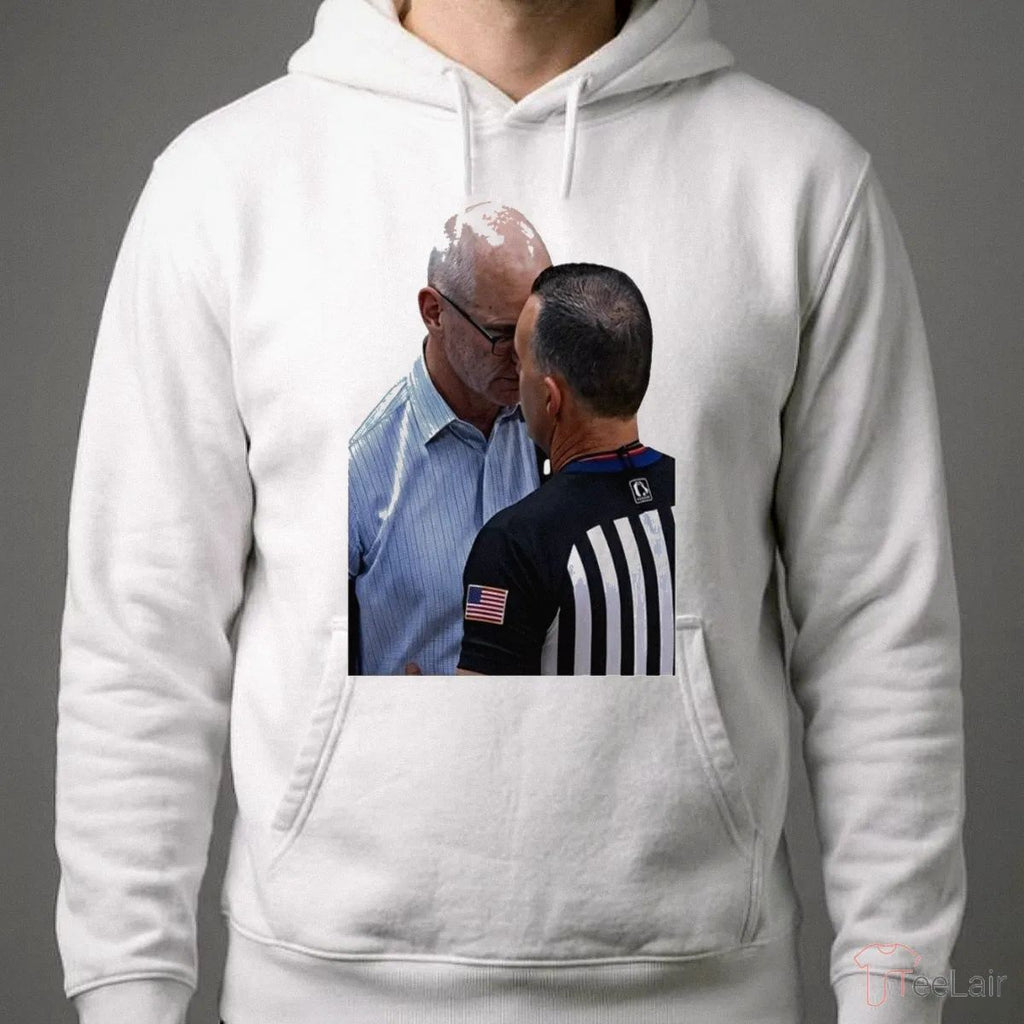 Dan Hurley Heated Moment Uconn Huskies Headbutt Vs Ref Basketball Shirt