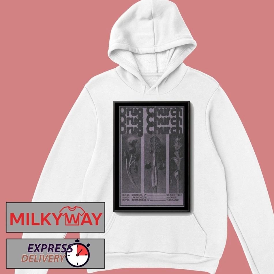 Drug Church Tour Europe & UK Tour 2025 Poster shirt