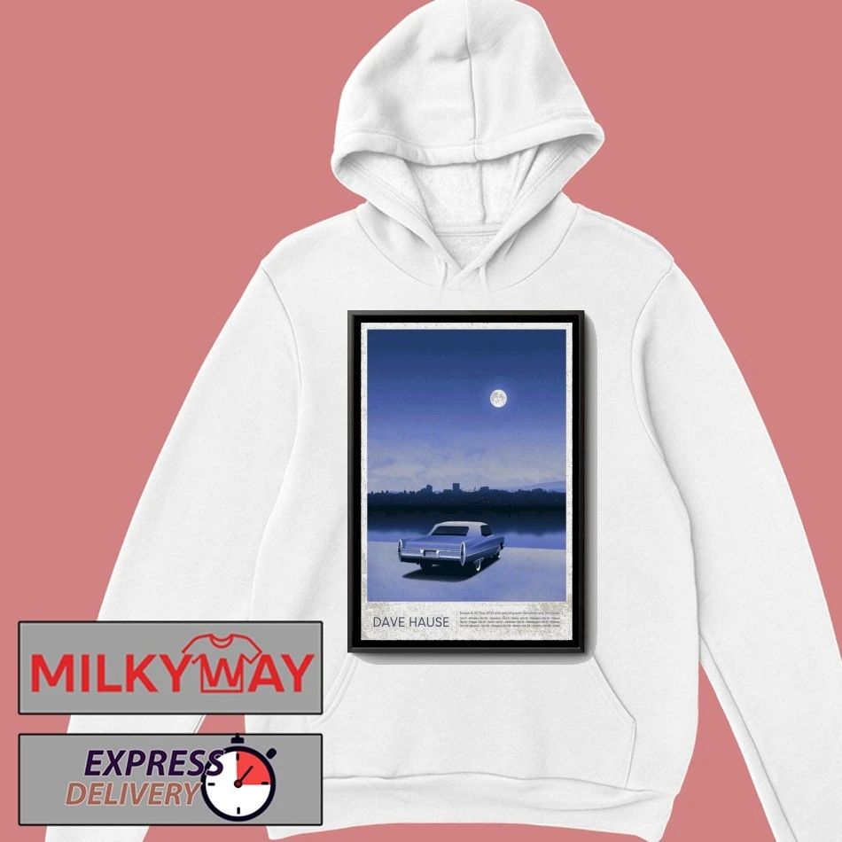 Dave House Europe & UK Tour 2025 Poster shirt