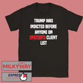 Trump Was Indicted Before Anyone On Epstein’s Client List shirt