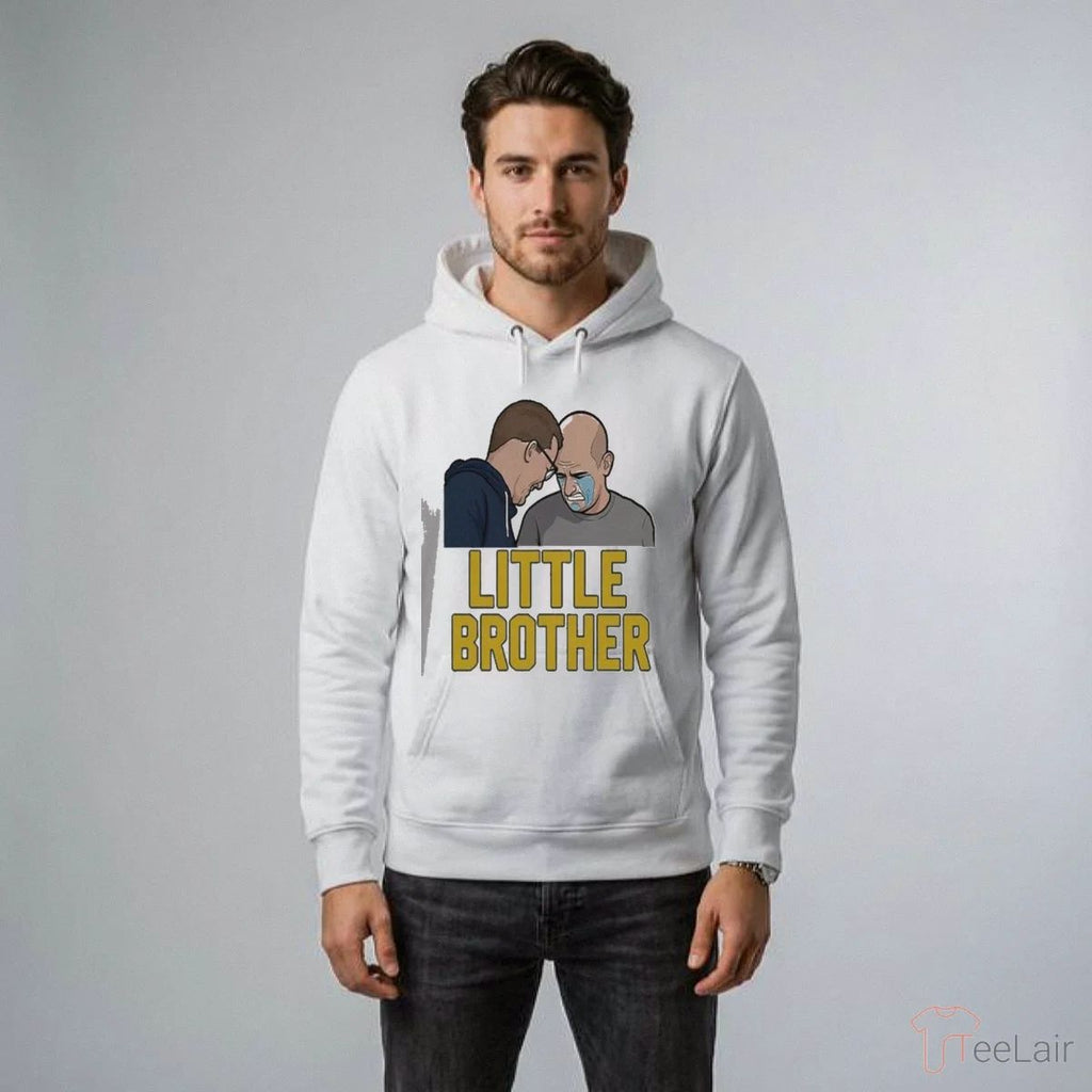 Michigan Wolverines Vs Uconn Huskies Dusty May And Dan Hurley Funny Little Brother Crying Shirt