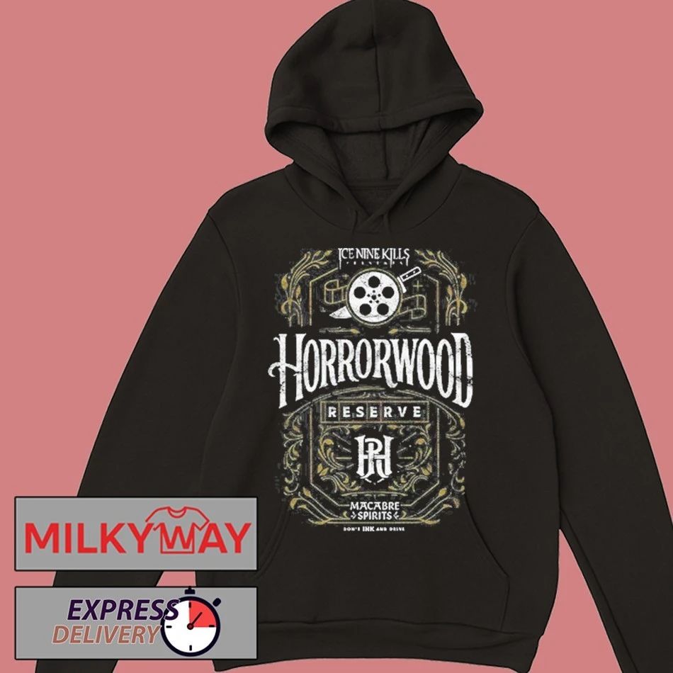 Ice Nine Kills Horrorwood Reserve Black Shirt