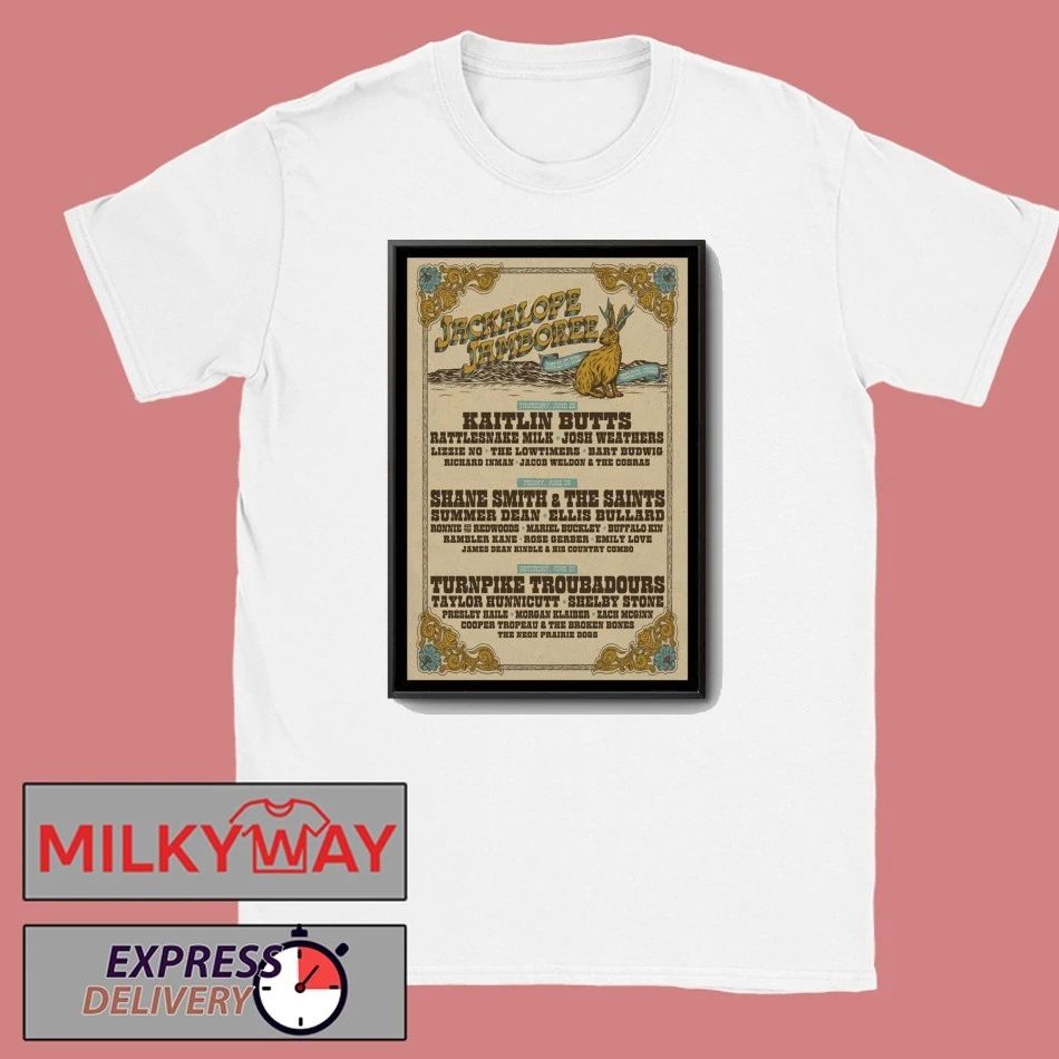 Jackalope Jamboree Pendleton Oregon Poster shirt