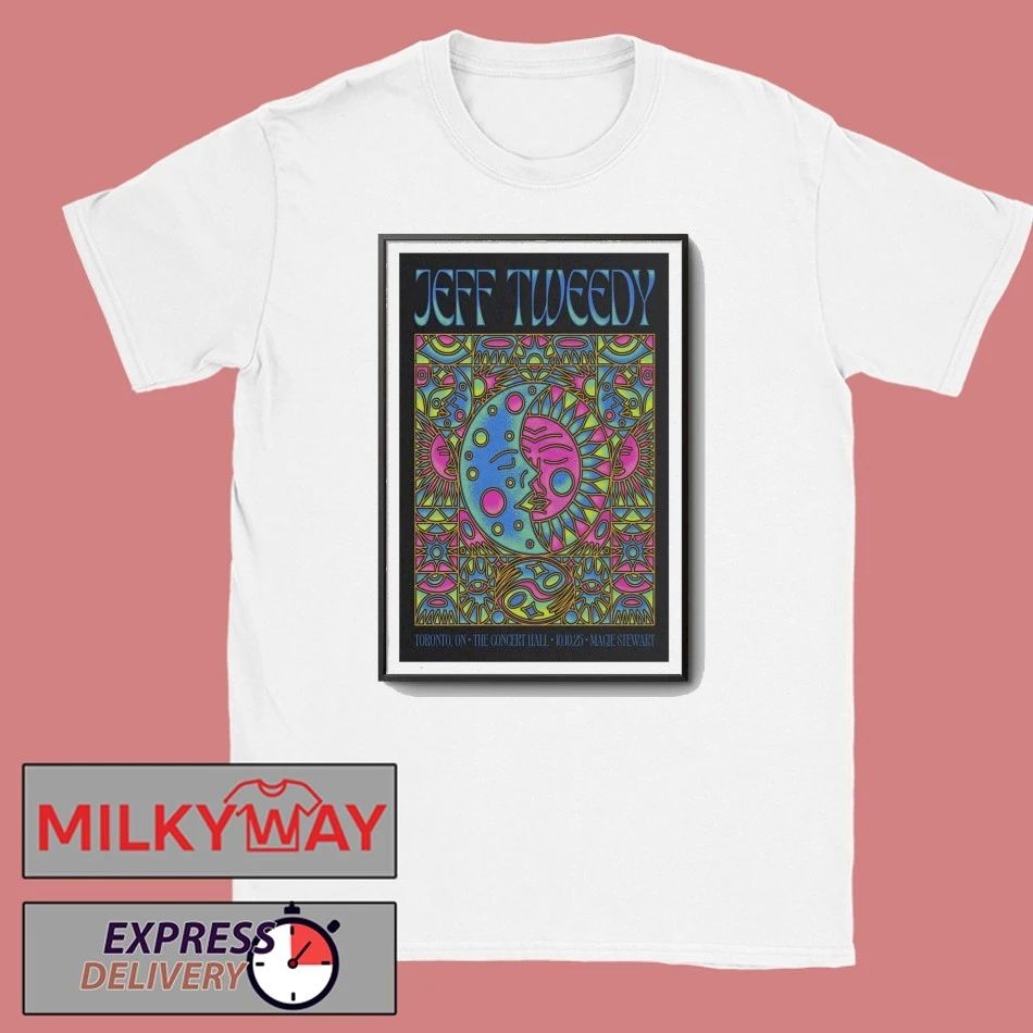 Jeff Tweedy Oct 10, 2025 The Concert Hall, Toronto, ON Poster shirt