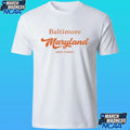 Baltimore Maryland East Coast Micro Shirt