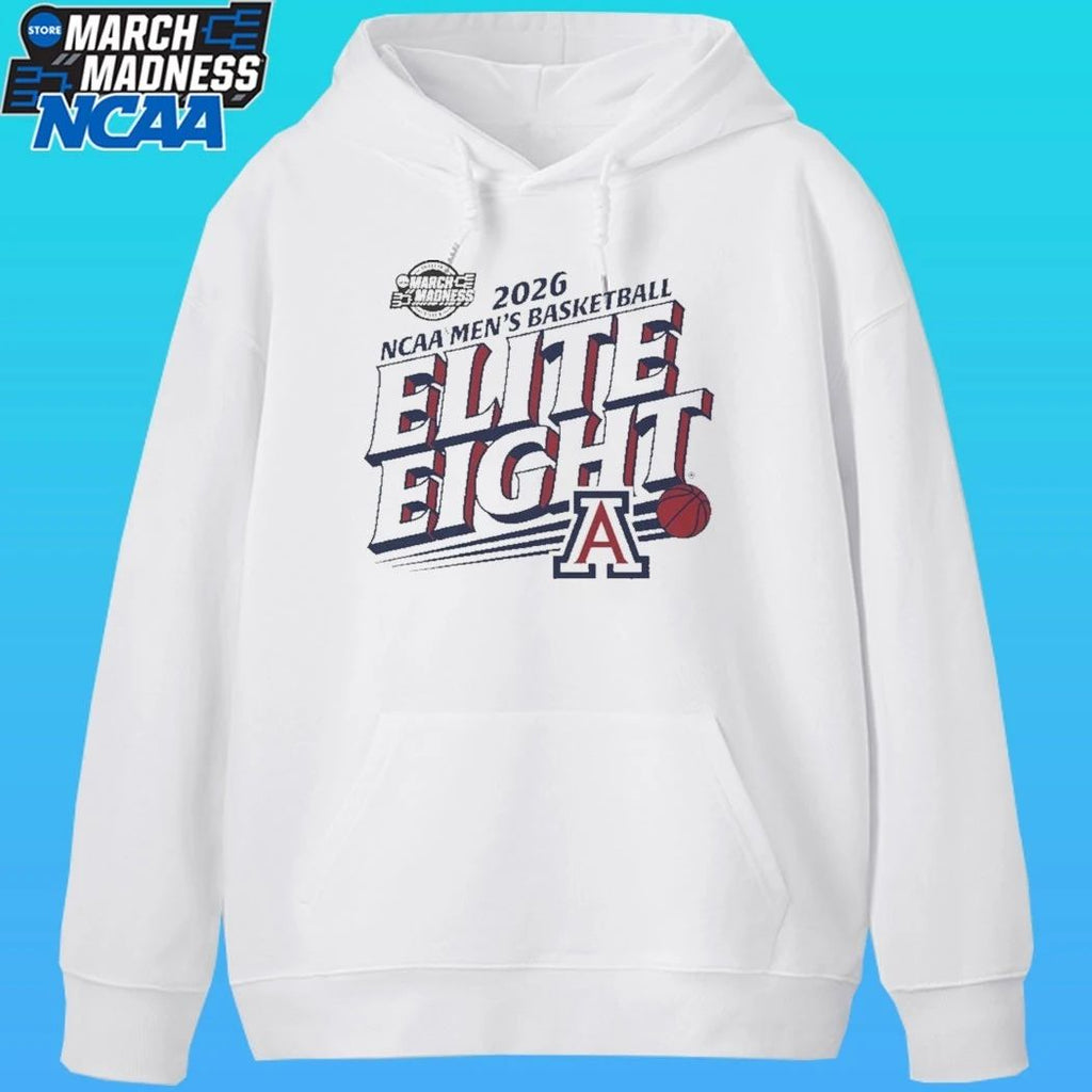 Arizona Wildcats 2026 Ncaa Men’s Basketball Elite Eight March Madness Shirt