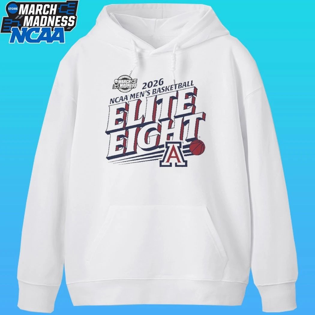 Arizona Wildcats 2026 Ncaa Men’s Basketball Elite Eight March Madness Shirt