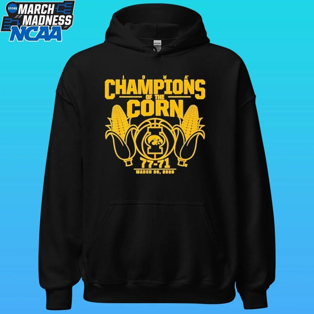 Iowa Hawkeyes Basketball Champions Of The Corn 77-71 March 26 2026 Shirt