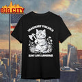 Imaginary Violence Is My Love Language Cat Shirt