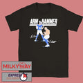 Jaxson Dart and Cam Skattebo Arm Hammer New York Giants signature shirt