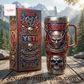 Kreator Thrash Metal Band 40oz Yeti Tumbler With Handle
