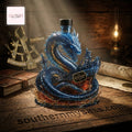 Leviathan Dragon Collectible Premium Black Spiced Whiskey Bottle