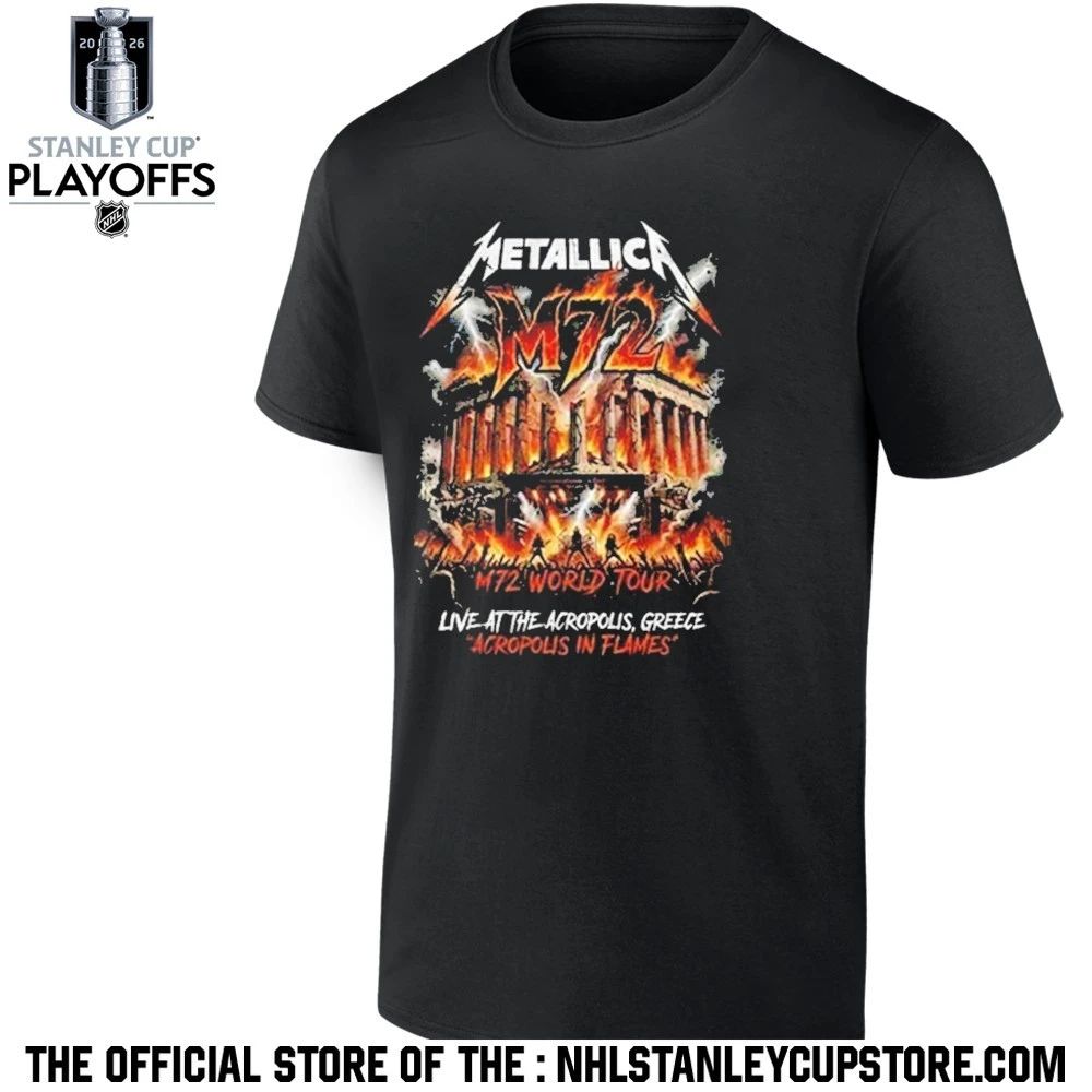 Metallica M72 World Tour Athens Show At Olympic Stadium Greece Athens Invasion On May 9 2026 Shirt