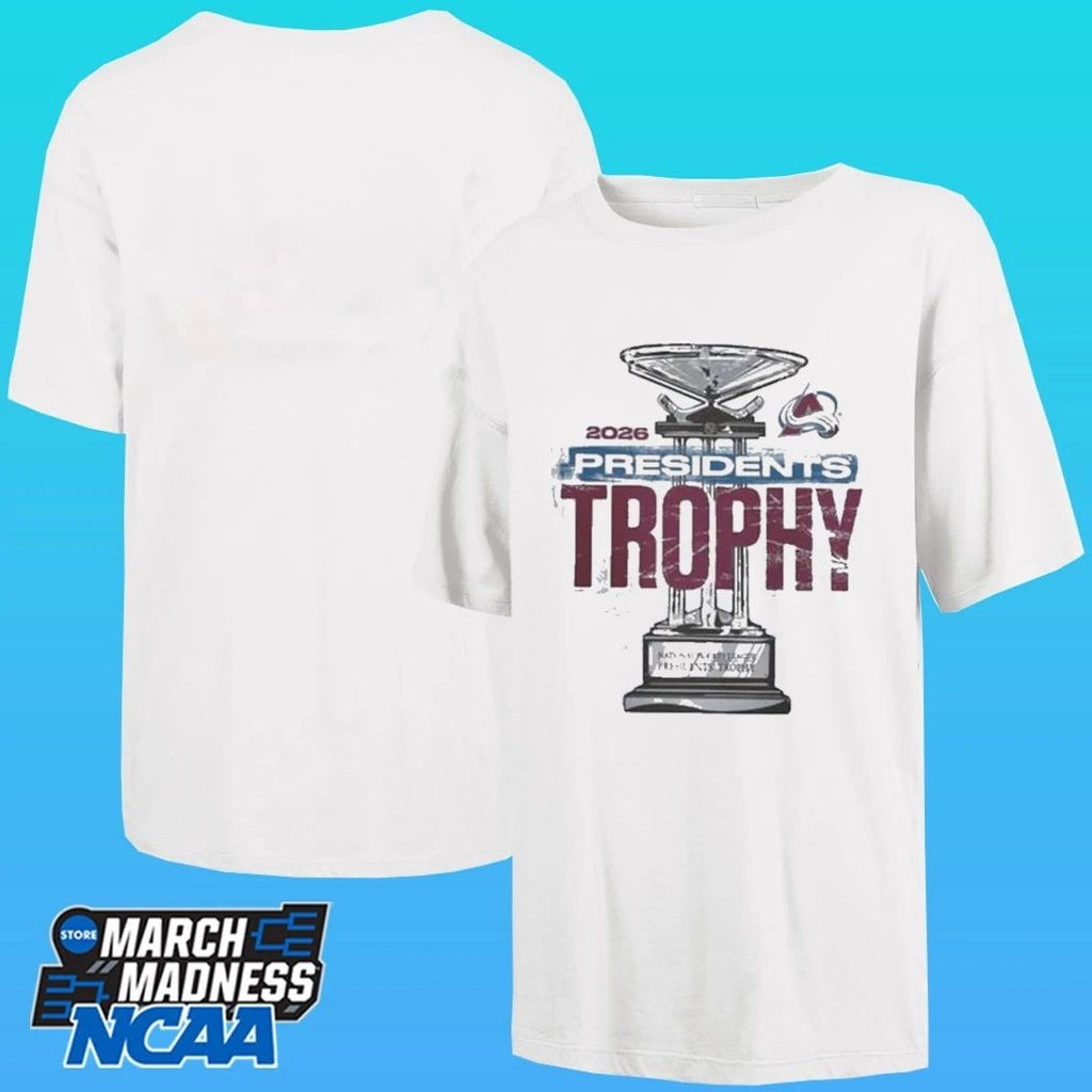 Colorado Avalanche NHL 2026 Presidents Trophy Winner Stanley Cup Playoffs 2026 Shirt