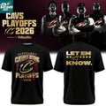 Cleveland Cavaliers Playoffs Let Em Know 2026 Shirt