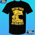 Squirrel You Can Tread On These Nuts Gadsden Flag Graphic Shirt