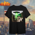 St. Patrick’s Day Funny Cat Selfie T-shirt
