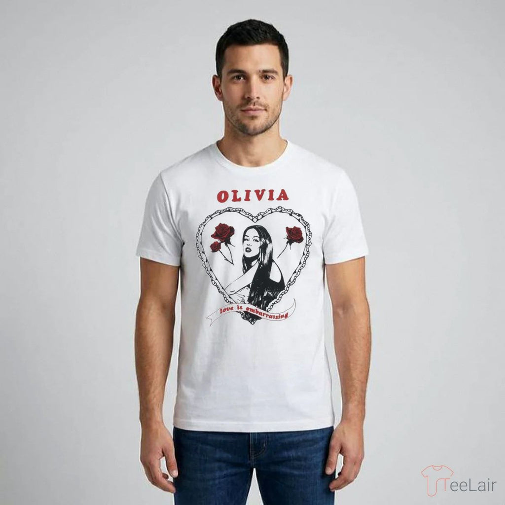 Olivia Rodrigo Love Is Embarrassing Shirt