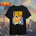 Los Angeles Lakers players 2026 NBA Playoffs retro shirt