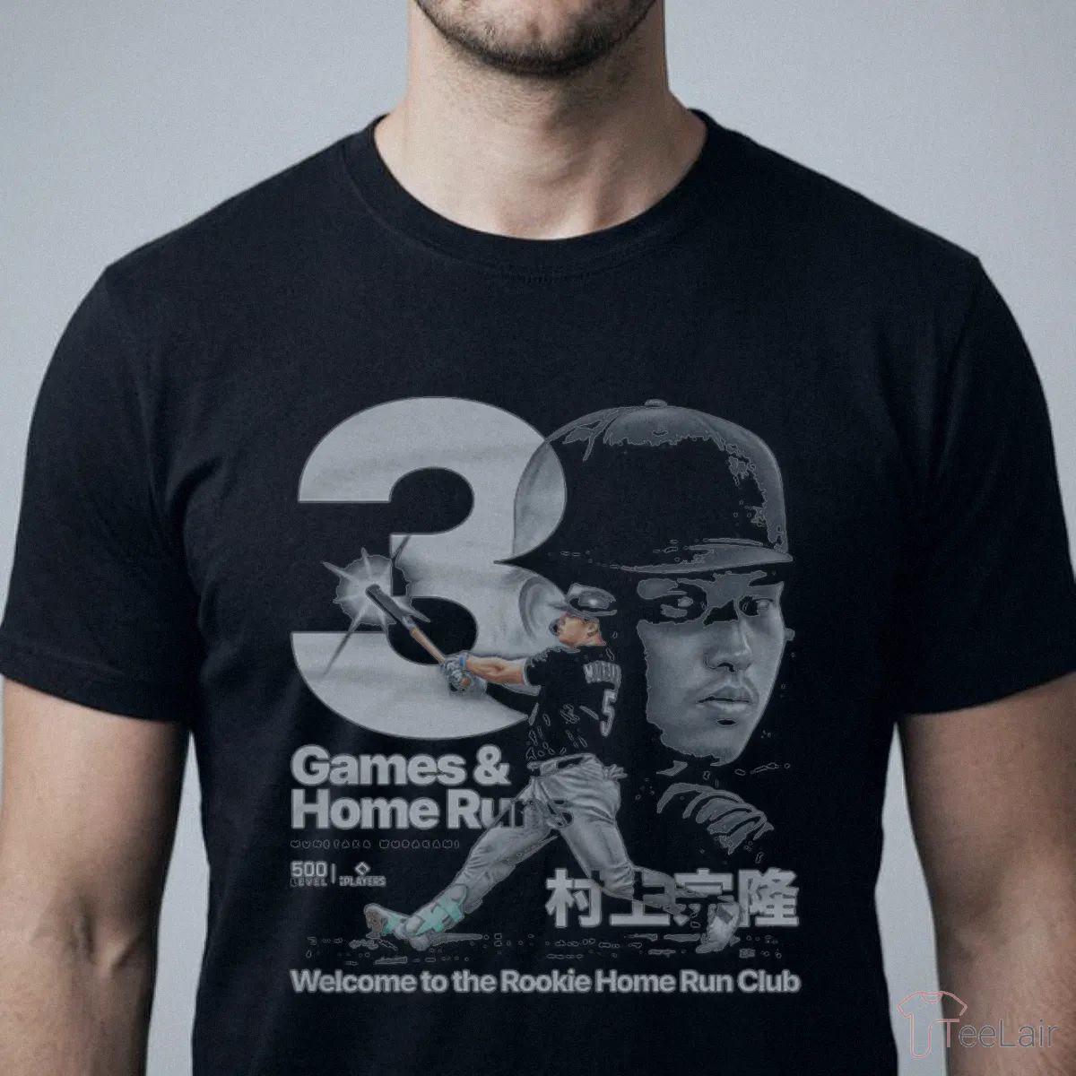 Munetaka Murakami Chicago Rookie HR Club WHT T-Shirt