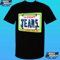 Mom Jeans I Love Mj Ca Exempt Car Plate Shirt