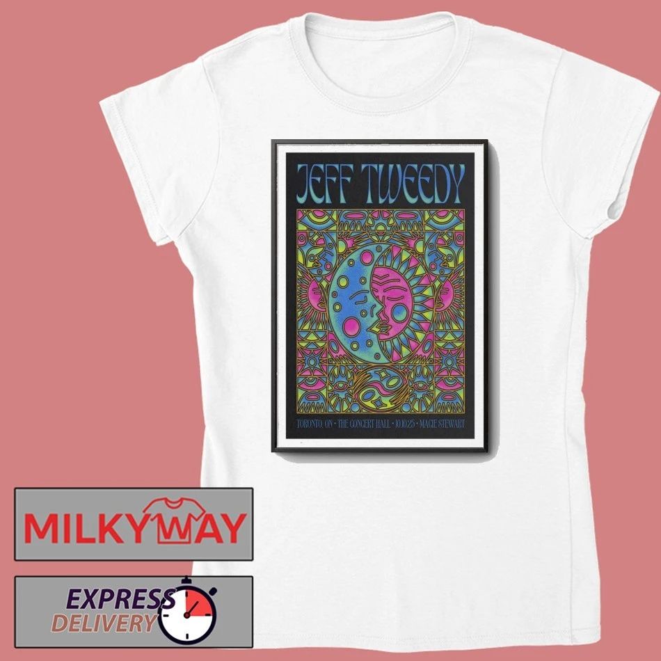 Jeff Tweedy Oct 10, 2025 The Concert Hall, Toronto, ON Poster shirt