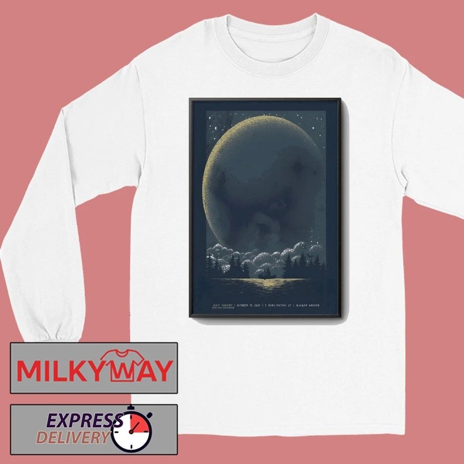 Jeff Tweedy Oct 13 2025 St Burlington Tour Poster shirt