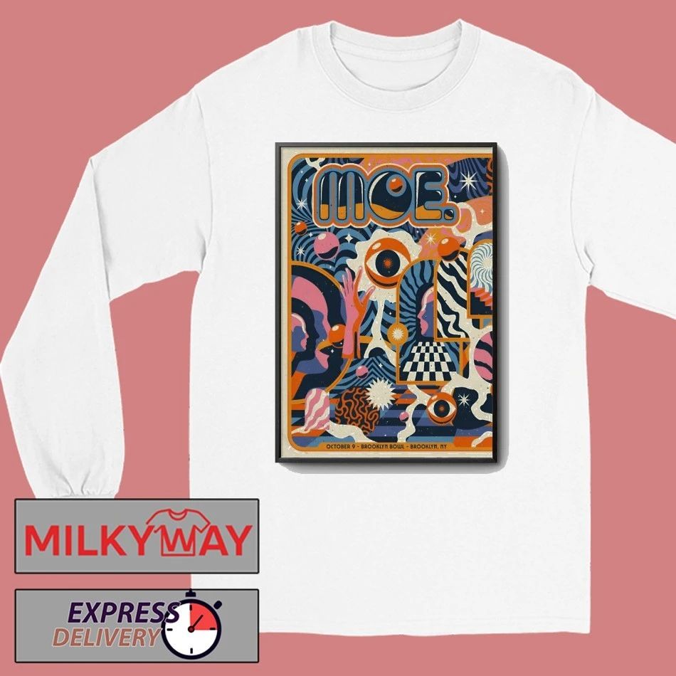 Moe. Brooklyn Tour On Oct 9 2025 Poster shirt