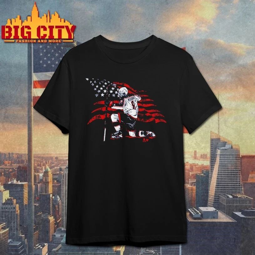 Zach Werenski Stars & Stripes Superstar Pose T-shirt
