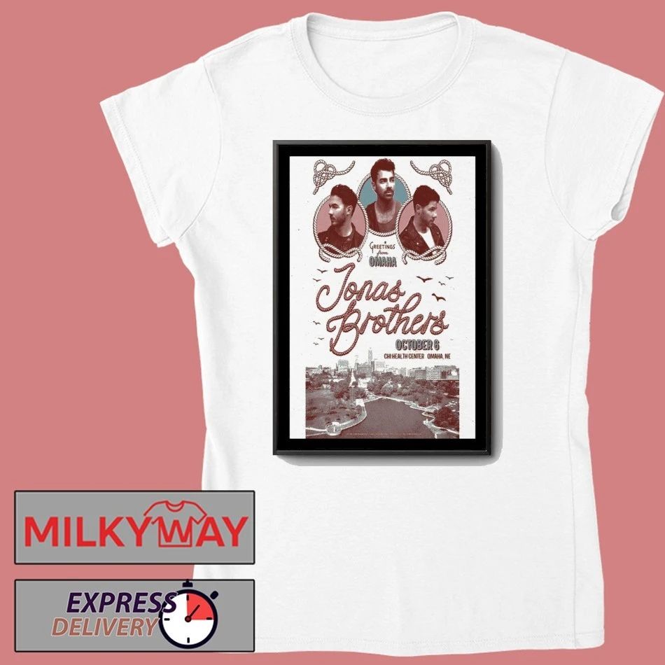 Jonas Brothers Show Jonas Brothers 10 06 2025 Poster shirt
