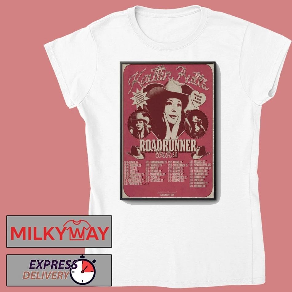Kaitlin Butts The Roadrunner 2025 Shows Poster shirt